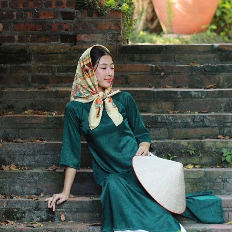 khan lua hoa tiet van hoa Viet